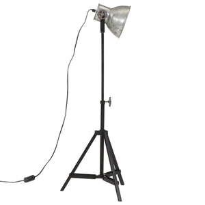 Φωτιστικό Δαπέδου 25 W Vintage Ασημί 15x15x55 εκ. Ε27 - Pakobazaar