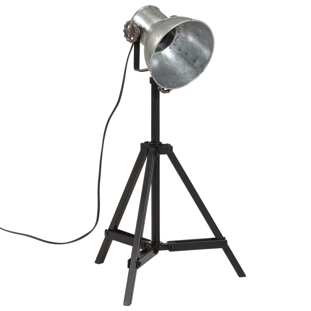 Φωτιστικό Δαπέδου 25 W Vintage Ασημί 15x15x55 εκ. Ε27 - Pakobazaar