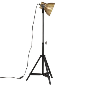 Φωτιστικό Δαπέδου 25 W Αντικέ Ορείχαλκος 35x35x65/95 εκ. Ε27 - Pakobazaar