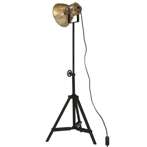 Φωτιστικό Δαπέδου 25 W Αντικέ Ορείχαλκος 35x35x65/95 εκ. Ε27 - Pakobazaar