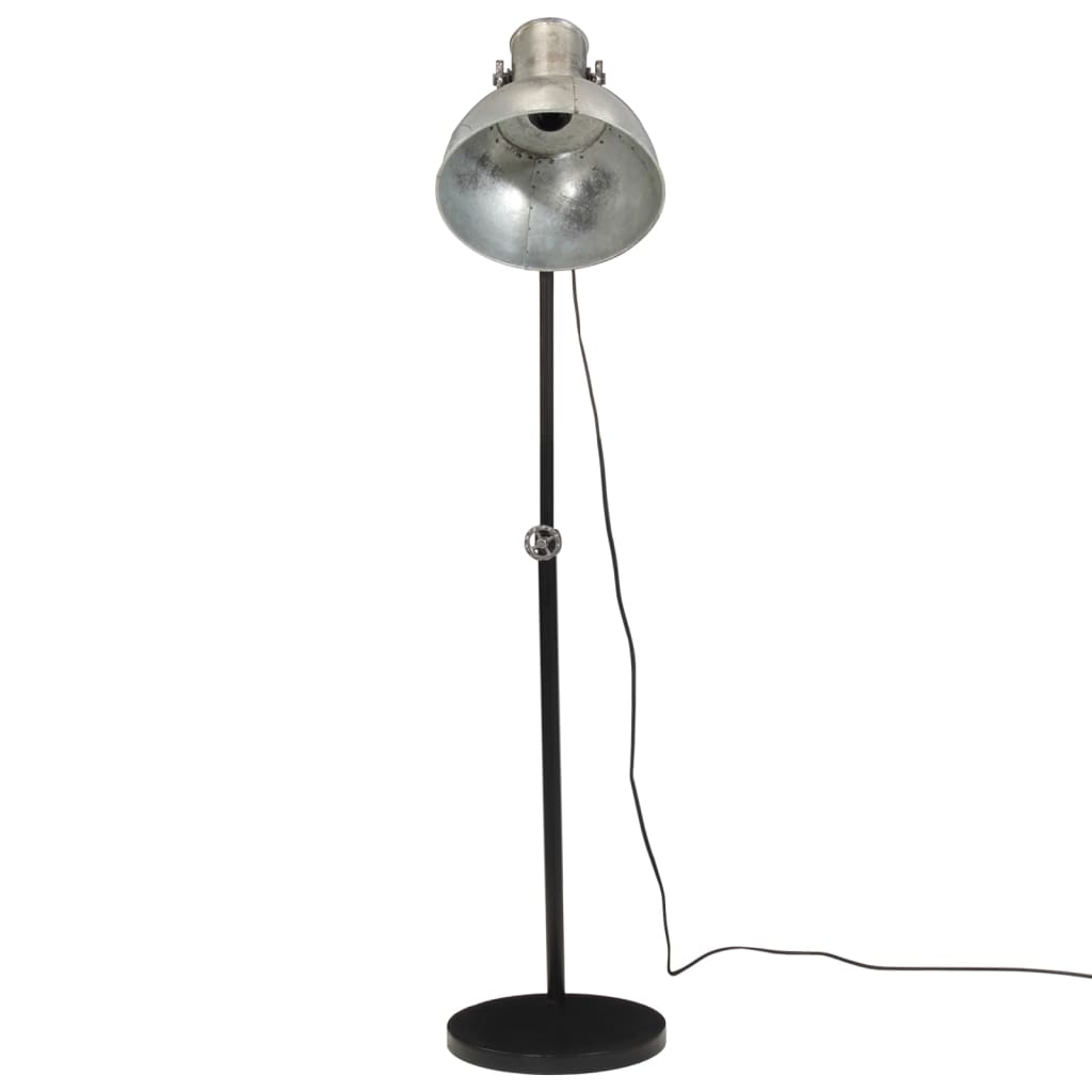Φωτιστικό Δαπέδου 25 W Vintage Ασημί 30x30x90-150 εκ. Ε27 - Pakobazaar
