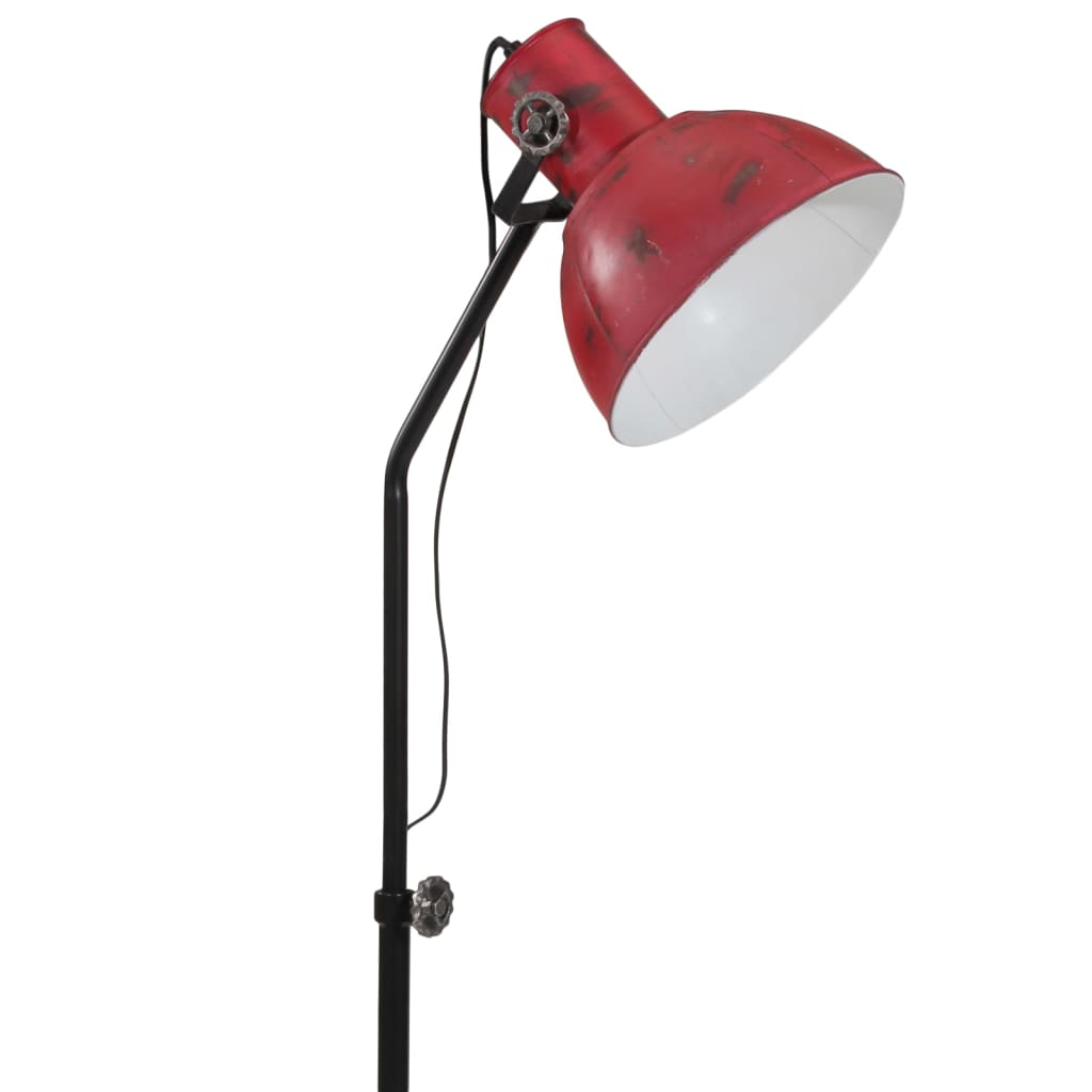 Φωτιστικό Δαπέδου 25 W Αντικέ Κόκκινο 30x30x90-150 εκ. Ε27