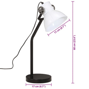 Φωτιστικό Γραφείου 25 W Λευκό 17x17x60 εκ. Ε27