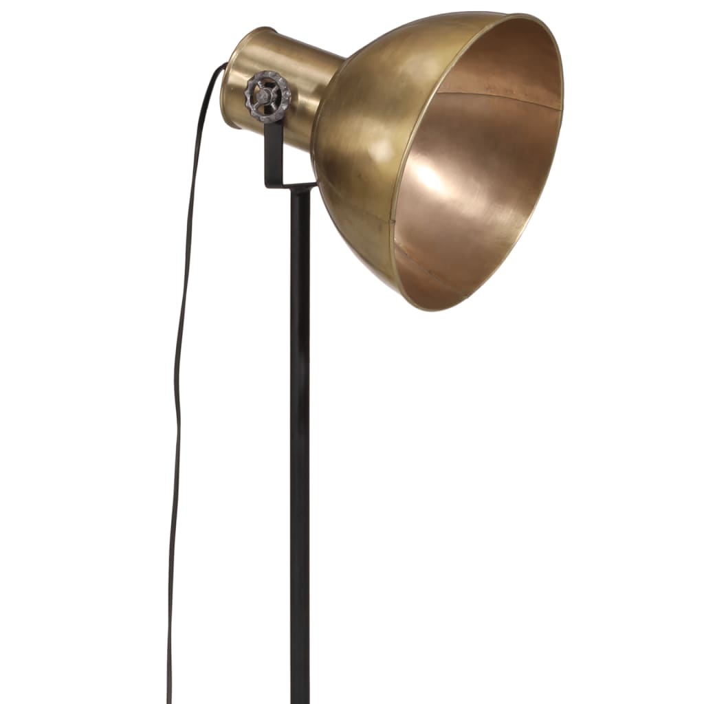 Φωτιστικό Δαπέδου 25 W Αντικέ Ορείχαλκος 75x75x90-150 εκ. Ε27