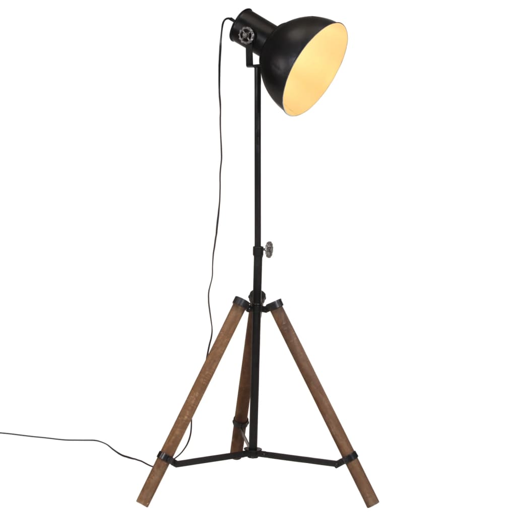 Φωτιστικό Δαπέδου 25 W Μαύρο 75x75x90-150 εκ. E27