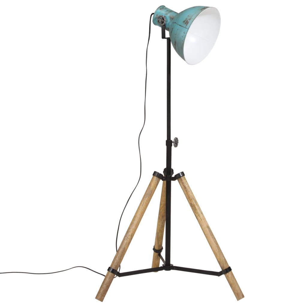 Φωτιστικό Δαπέδου 25 W Αντικέ Μπλε 75x75x90-150 εκ. Ε27