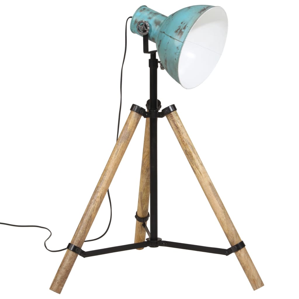 Φωτιστικό Δαπέδου 25 W Αντικέ Μπλε 75x75x90-150 εκ. Ε27