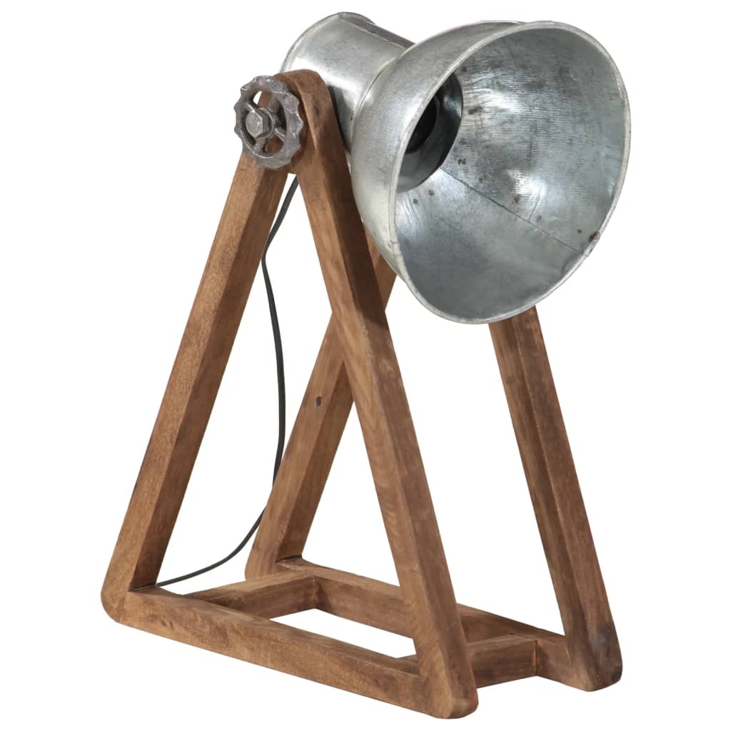Φωτιστικό Γραφείου 25 W Vintage Ασημί 30x17x40 εκ. Ε27 - Pakobazaar