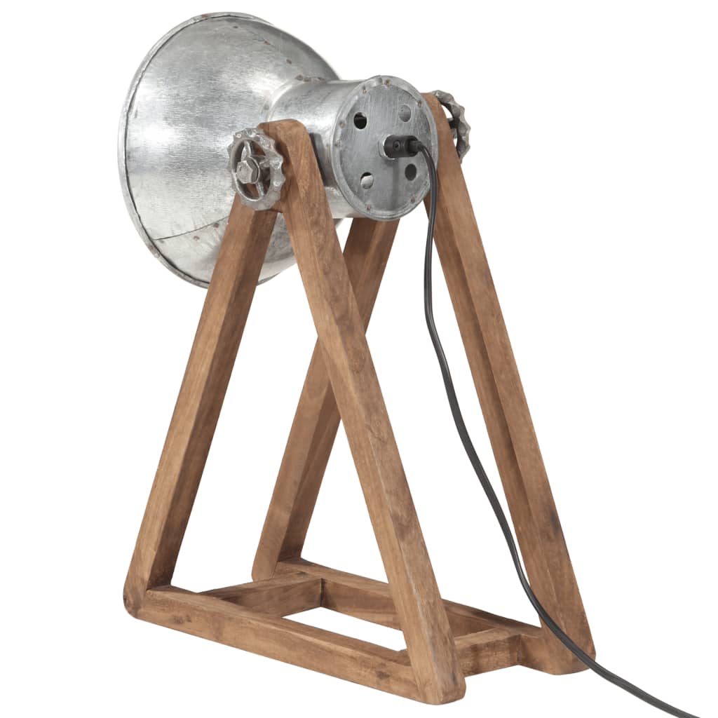 Φωτιστικό Γραφείου 25 W Vintage Ασημί 30x17x40 εκ. Ε27 - Pakobazaar