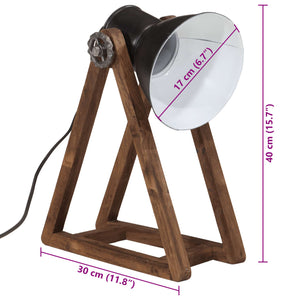 Φωτιστικό Γραφείου 25 W Μαύρο 30x17x40 εκ. Ε27 - Pakobazaar