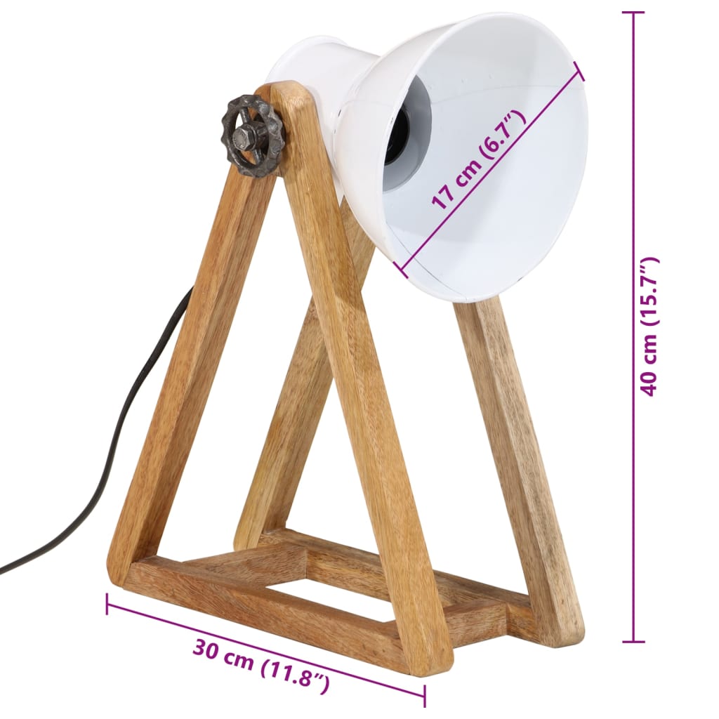 Φωτιστικό Γραφείου 25 W Λευκό 30x17x40 εκ. Ε27