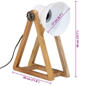 Φωτιστικό Γραφείου 25 W Λευκό 30x17x40 εκ. Ε27