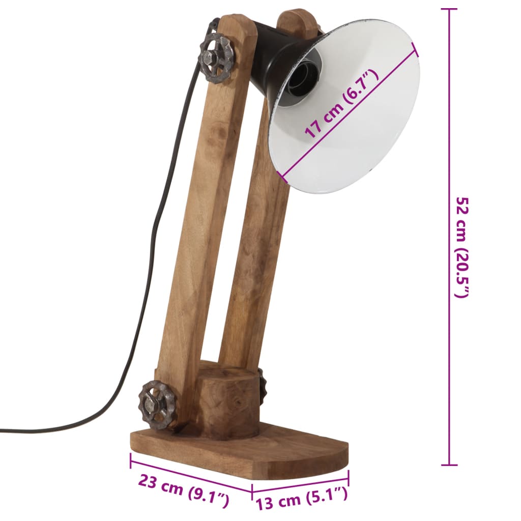 Φωτιστικό Οροφής 25 W Αντικέ Μαύρο 23x13x52 εκ. Ε27 - Pakobazaar