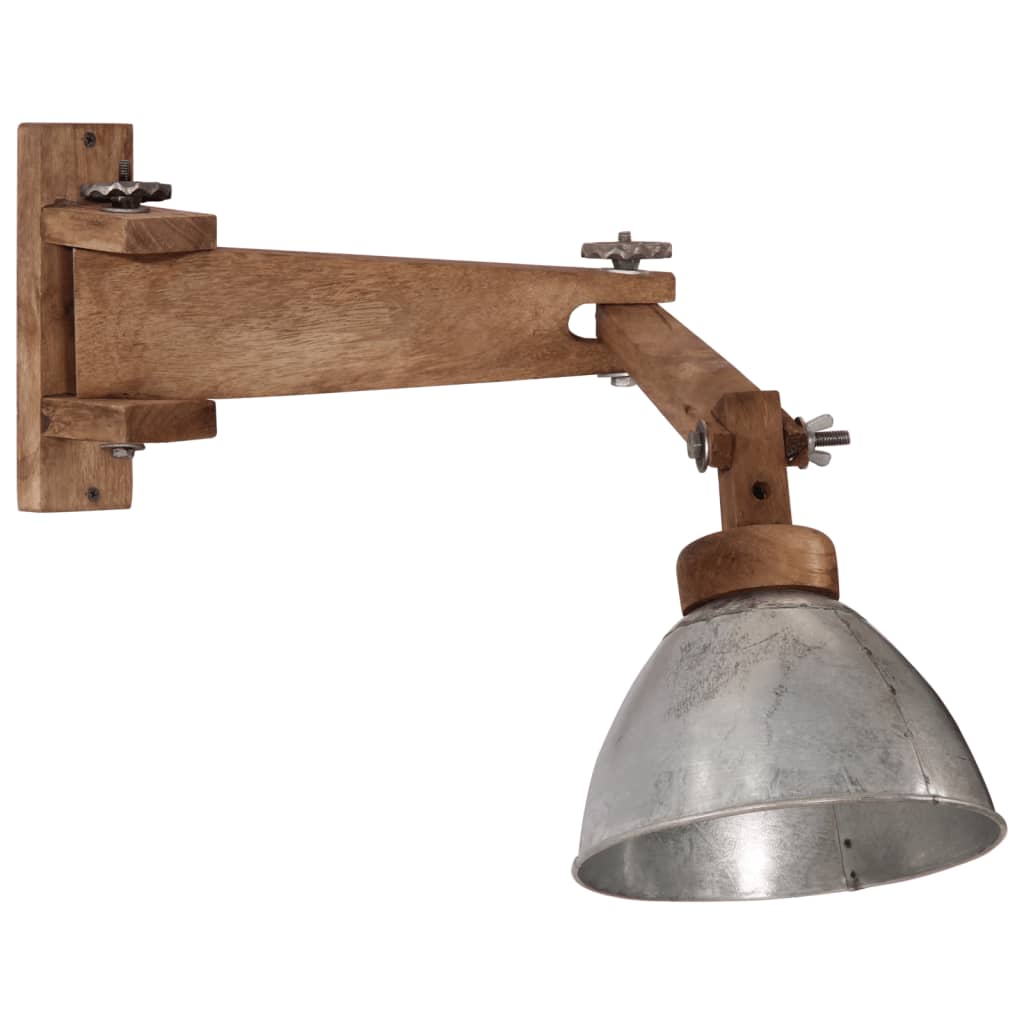 Φωτιστικό Τοίχου 25 W Vintage Ασημί E27 - Pakobazaar