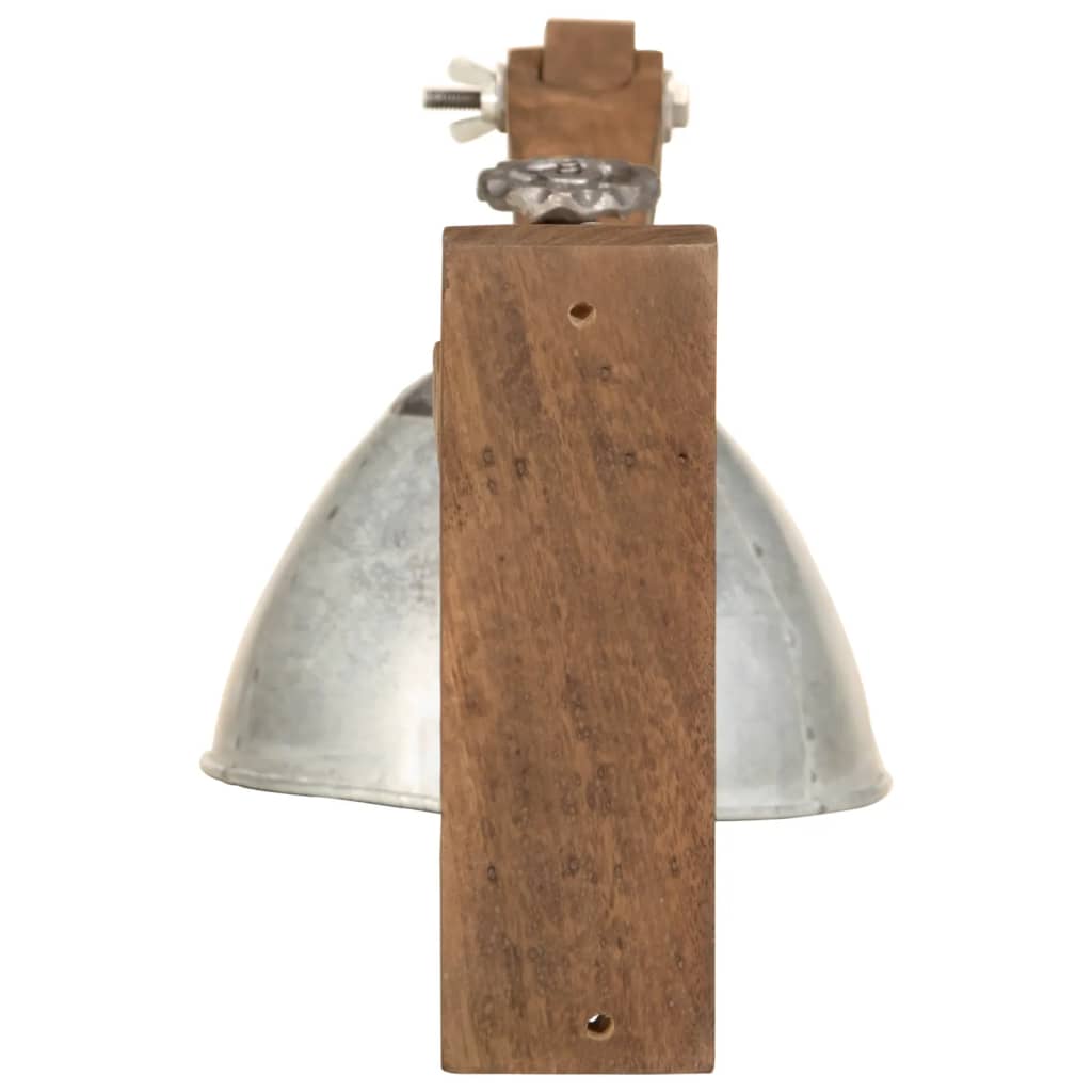 Φωτιστικό Τοίχου 25 W Vintage Ασημί E27 - Pakobazaar