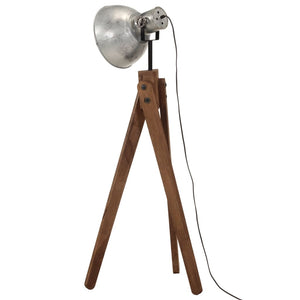 Φωτιστικό Δαπέδου 25 W Vintage Ασημί 45x45x120 εκ. Ε27 - Pakobazaar