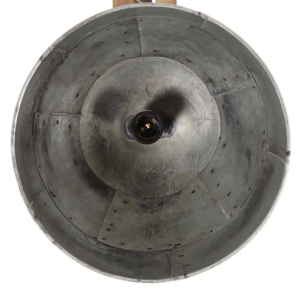 Φωτιστικό Οροφής 25 W Vintage Ασημί 105x30x65-108 εκ. Ε27
