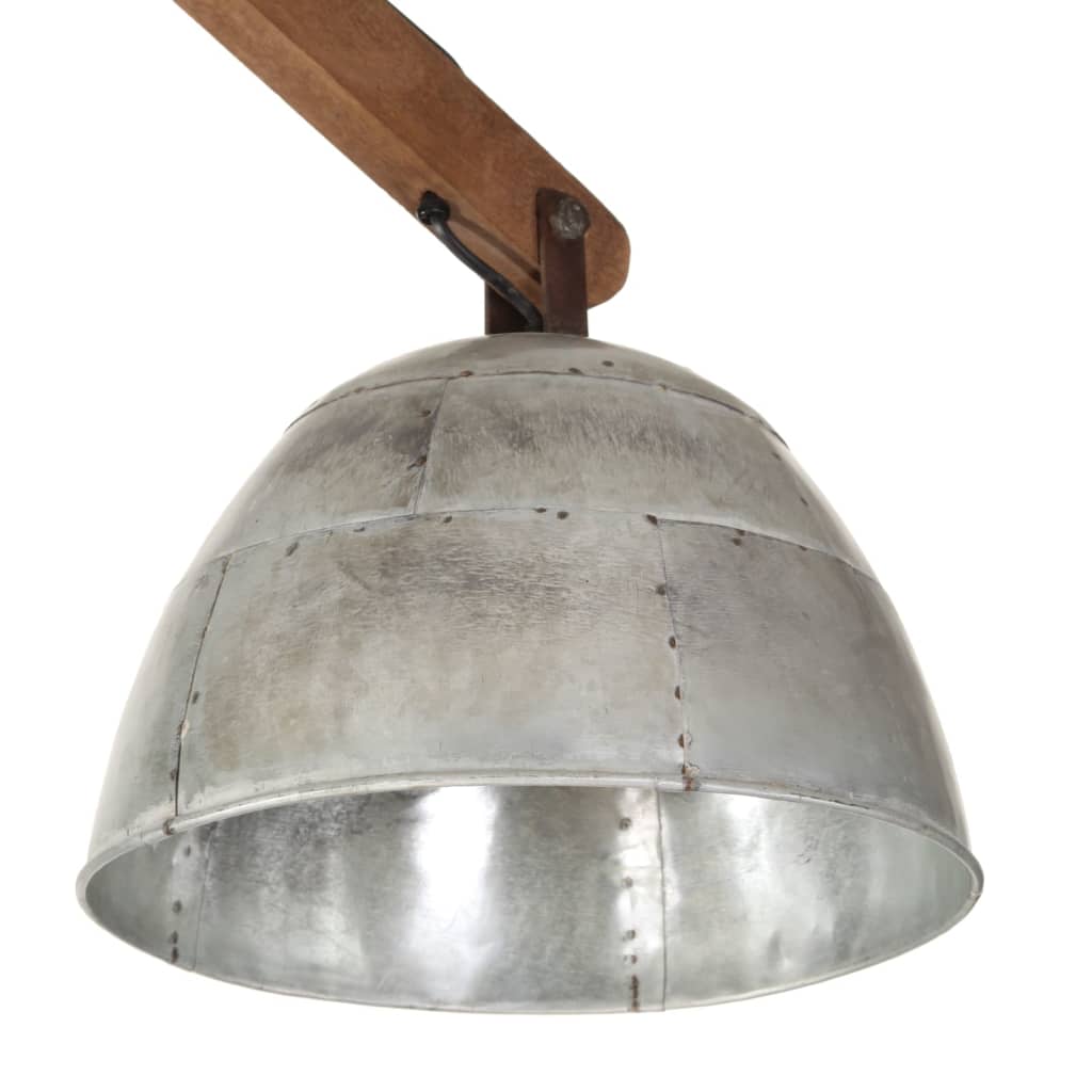 Φωτιστικό Οροφής 25 W Vintage Ασημί 29x18x85 εκ. Ε27 - Pakobazaar