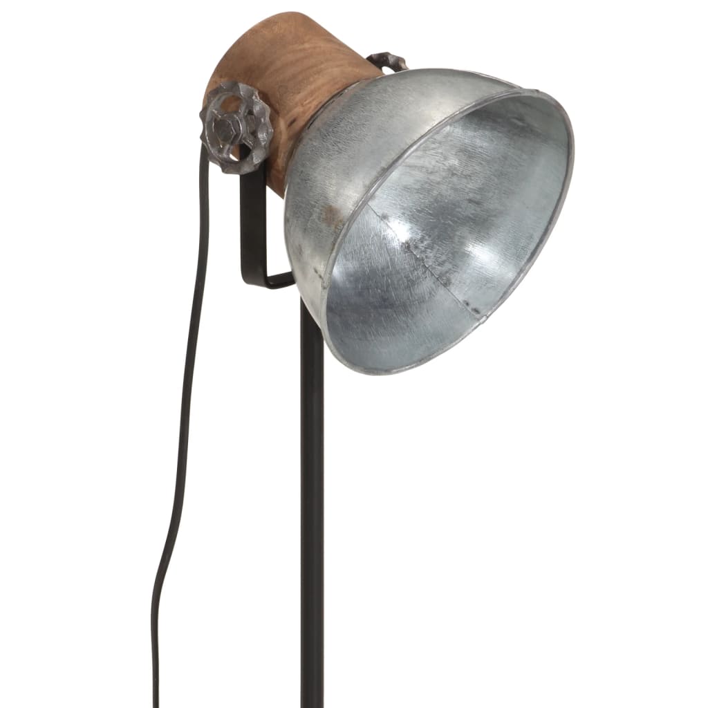 Φωτιστικό Γραφείου 25 W Vintage Ασημί 17x17x50 εκ. Ε27