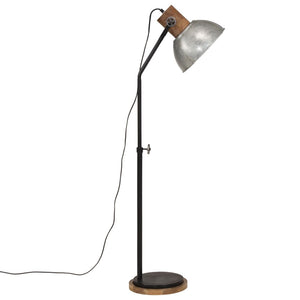 Φωτιστικό Δαπέδου 25 W Vintage Ασημί 30x30x100-150 εκ. Ε27 - Pakobazaar