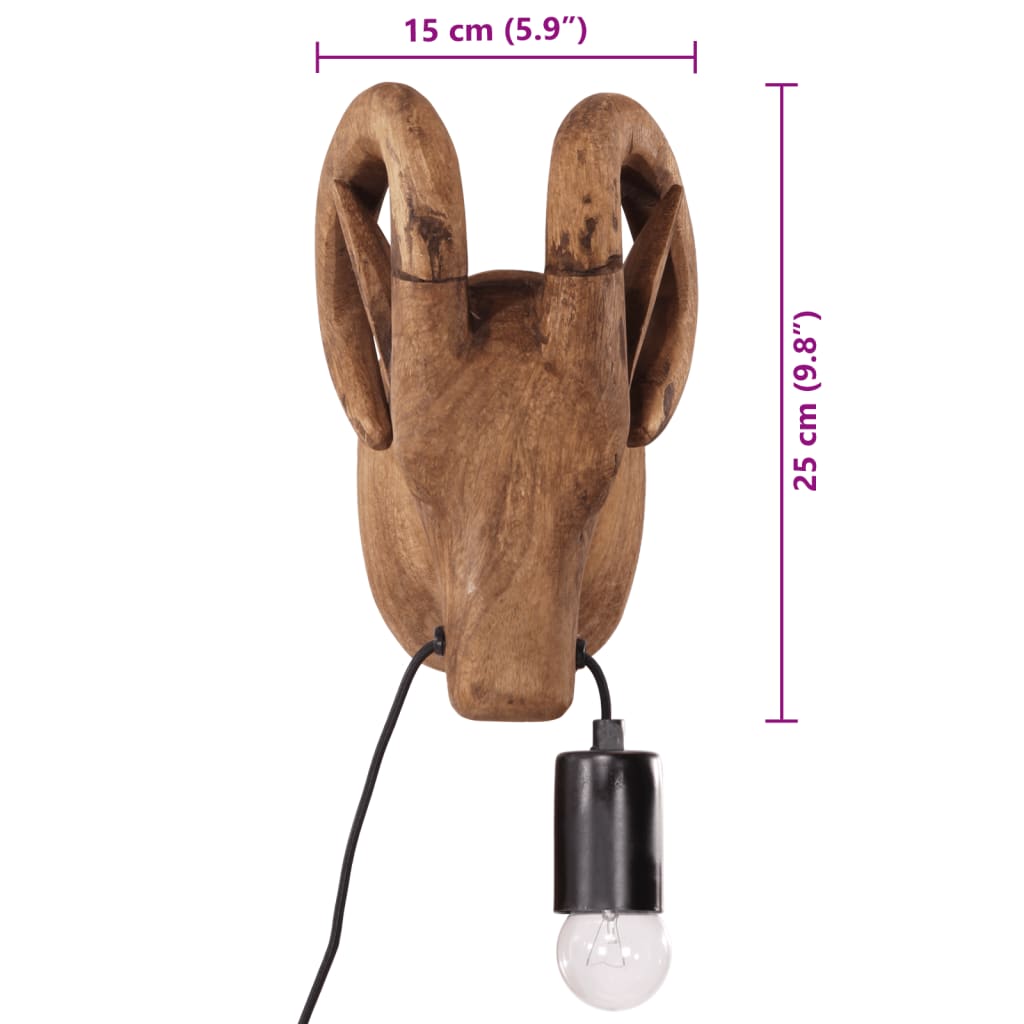 Φωτιστικό Τοίχου σε Σχήμα Ζώου 25 W 15x24x25 εκ. Ε27 - Pakobazaar