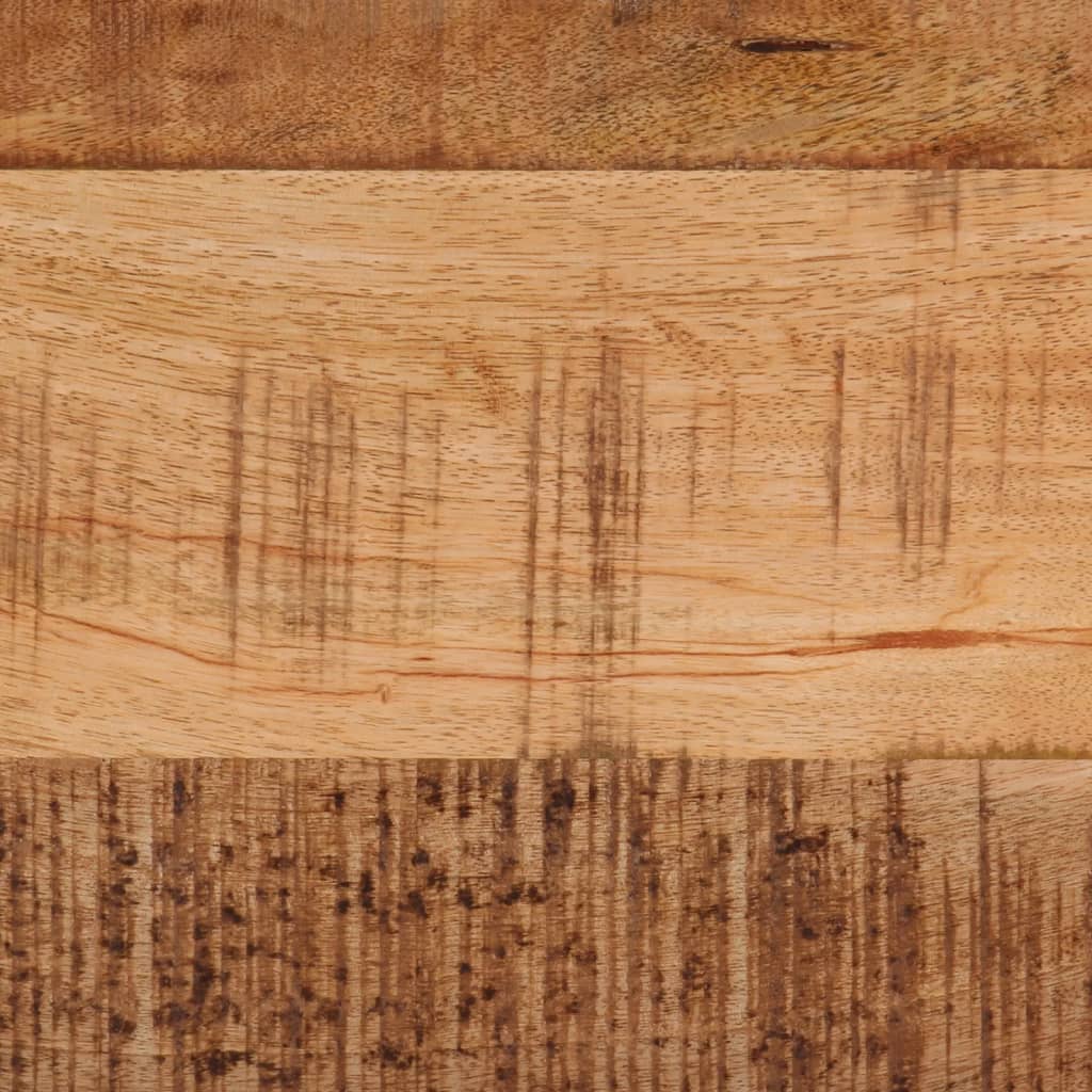 Κομοδίνο Επιτοίχιο με Αποθ. Χώρο 40x30x25 εκ. Μασίφ Ξύλο Μάνγκο