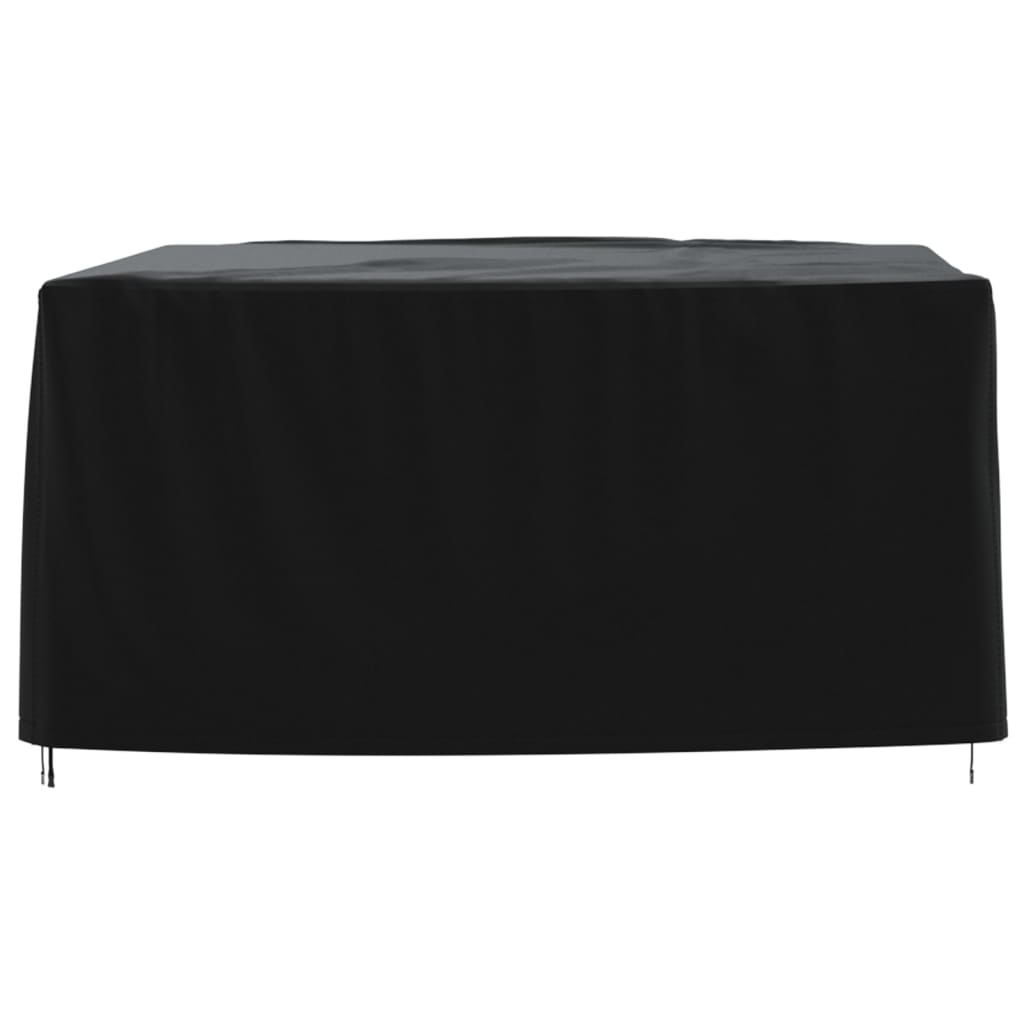 Κάλυμμα Επίπλων Κήπου Μαύρο 242x182x100 εκ. 420D Ύφασμα Oxford