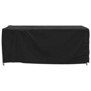 Κάλυμμα Επίπλων Κήπου Μαύρο 242x182x100 εκ. 420D Ύφασμα Oxford