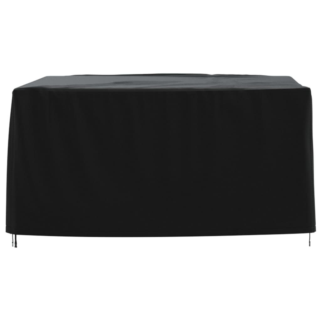 Κάλυμμα Επίπλων Κήπου Μαύρο 200x165x80 εκ. 420D Ύφασμα Oxford - Pakobazaar