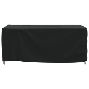 Κάλυμμα Επίπλων Κήπου Μαύρο 200x165x80 εκ. 420D Ύφασμα Oxford - Pakobazaar