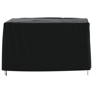 Κάλυμμα Επίπλων Κήπου Μαύρο 125x125x74 εκ. 420D Ύφασμα Oxford