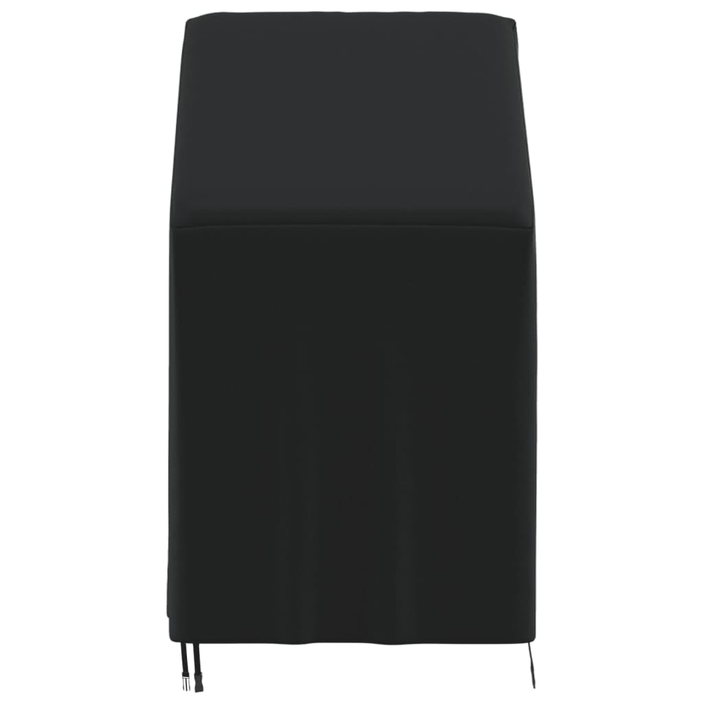 Κάλυμμα Καρέκλας Κήπου Μαύρο 70x70x85/125 εκ. 420D Ύφ. Oxford