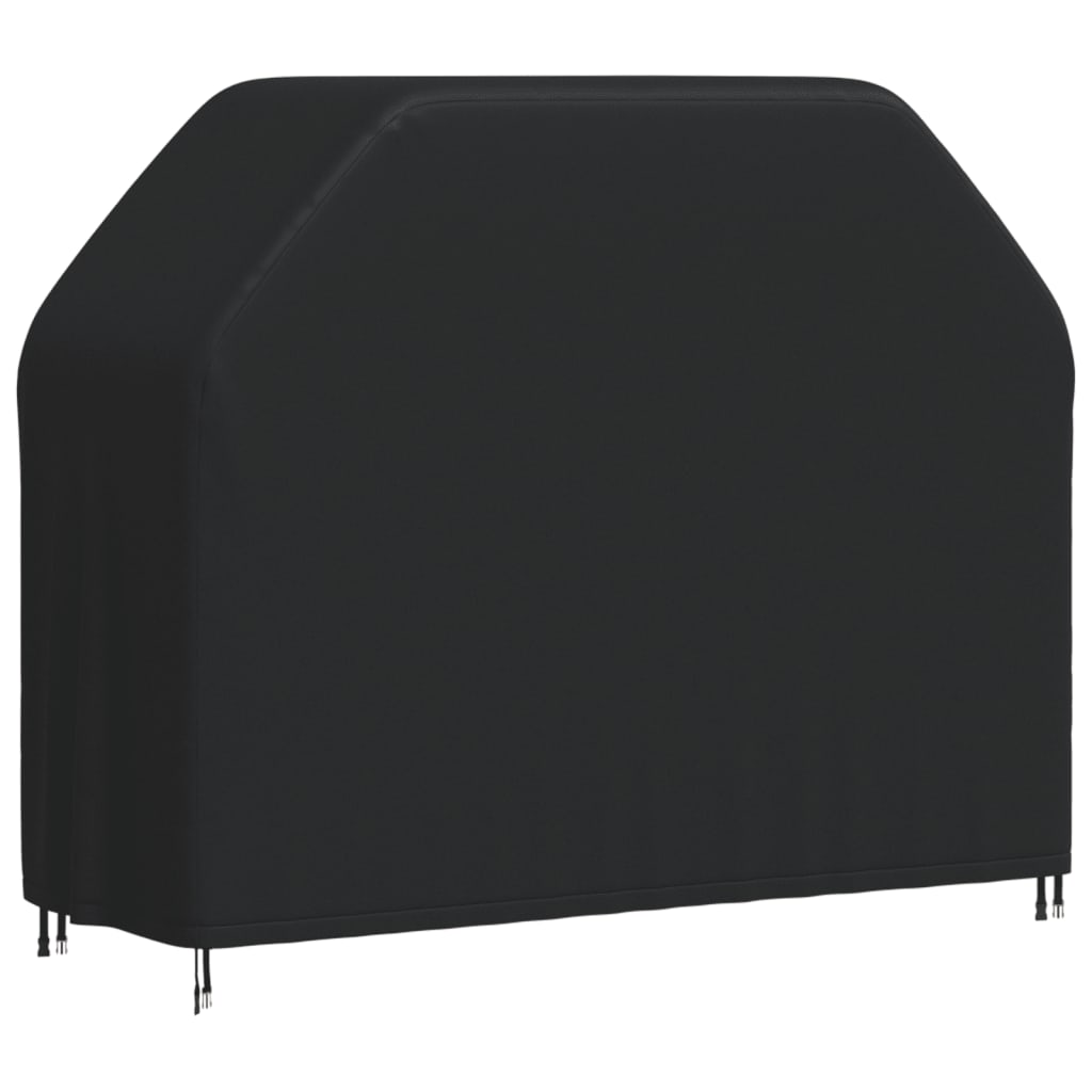 Κάλυμμα Ψησταριάς 147x61x112 εκ. Μαύρο 420D Ύφασμα Oxford
