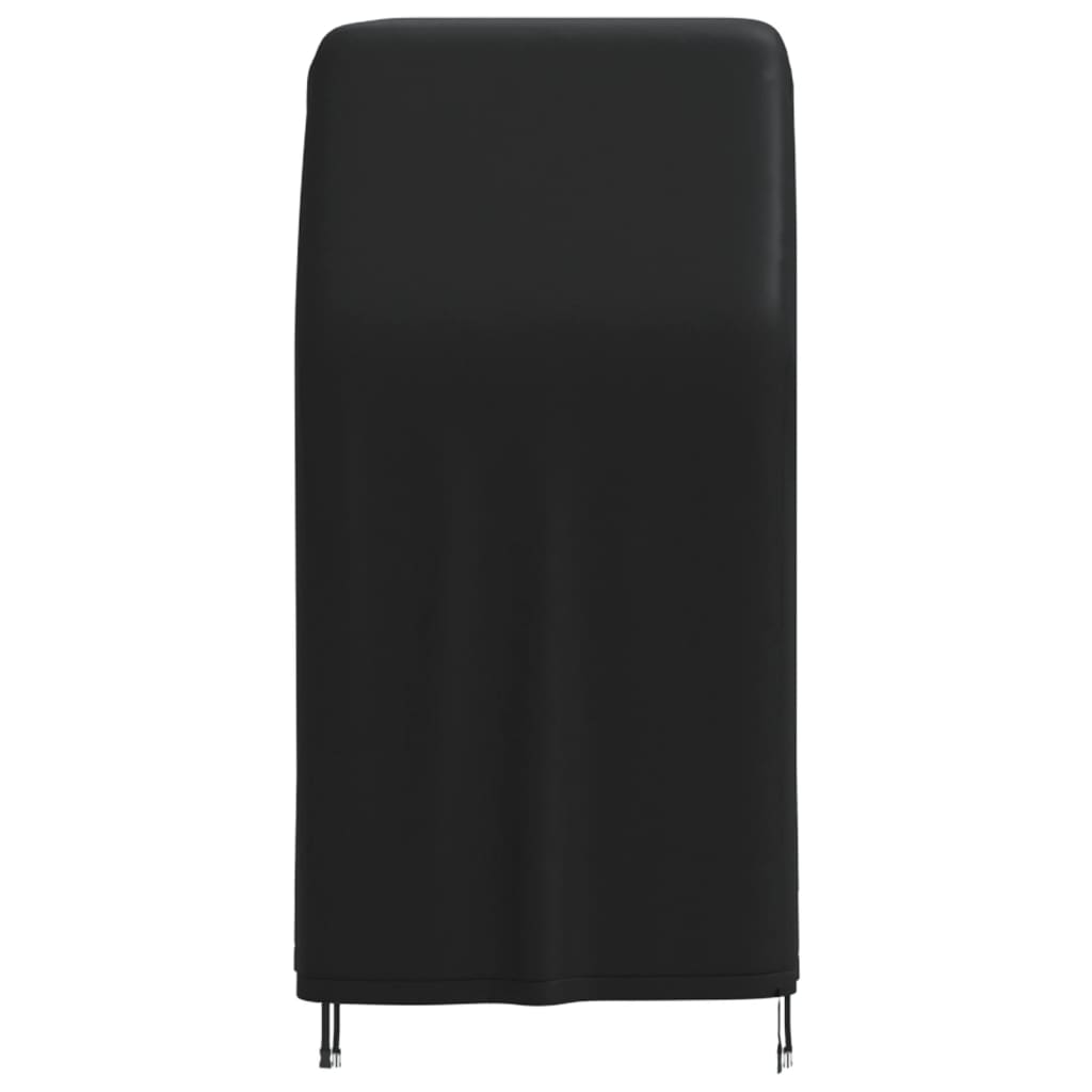 Κάλυμμα Ψησταριάς 147x61x112 εκ. Μαύρο 420D Ύφασμα Oxford