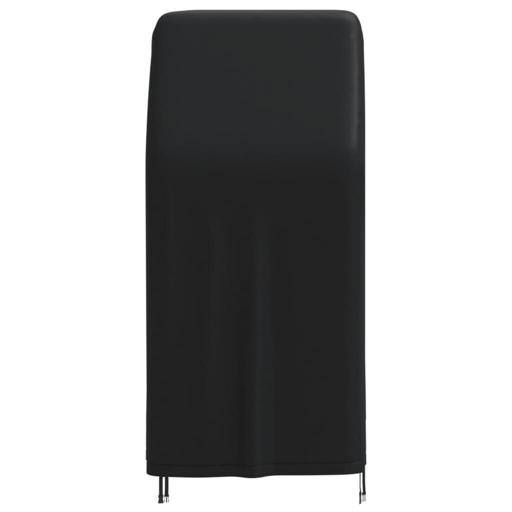 Κάλυμμα Ψησταριάς 162x61x122 εκ. Μαύρο 420D Ύφασμα Oxford