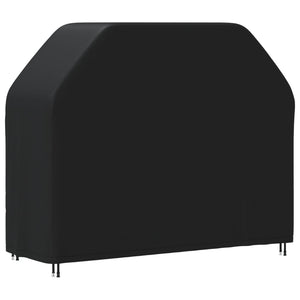 Κάλυμμα Ψησταριάς 162x61x122 εκ. Μαύρο 420D Ύφασμα Oxford