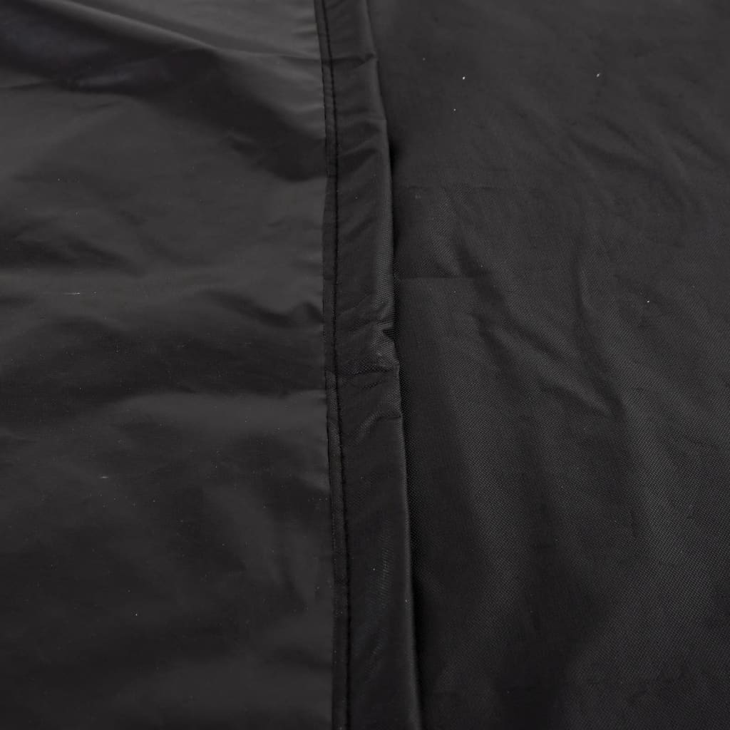 Κάλυμμα Ψησταριάς 162x61x122 εκ. Μαύρο 420D Ύφασμα Oxford