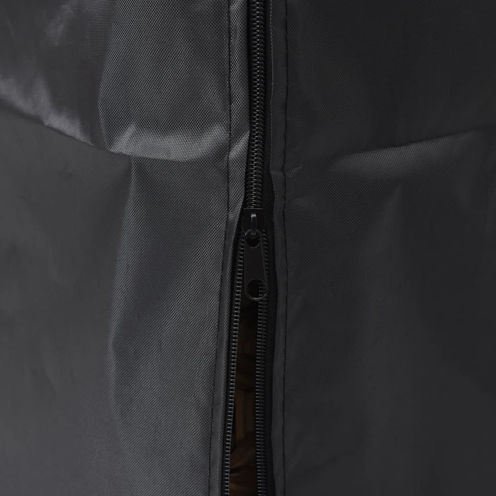 Κάλυμμα Θερμάστρας Σχ. Πυραμίδας Μαύρο 86x47x241 εκ Oxford 420D