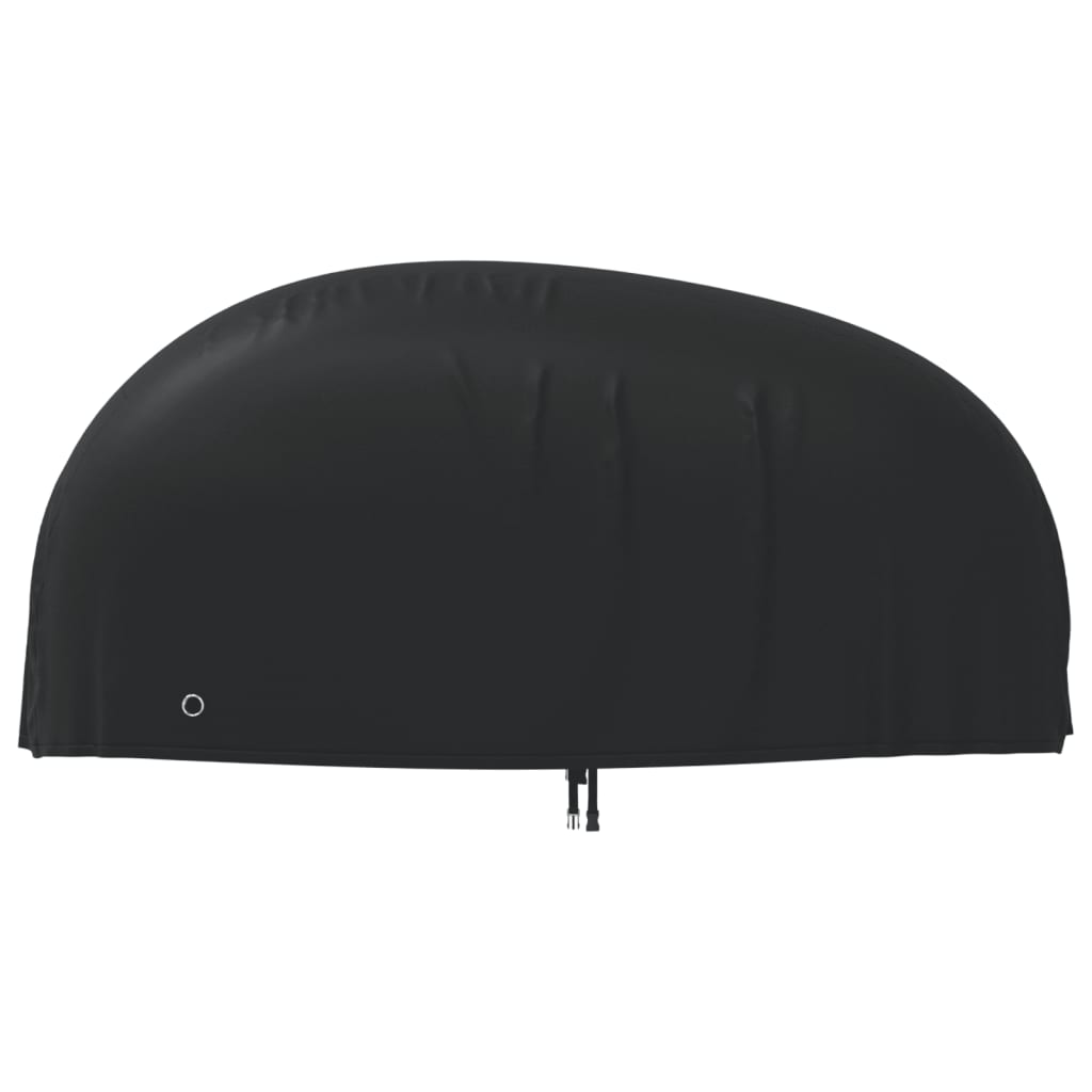 Κουκούλα Μηχανής Μαύρη 220x95x110 εκ. Ύφασμα Oxford 210D