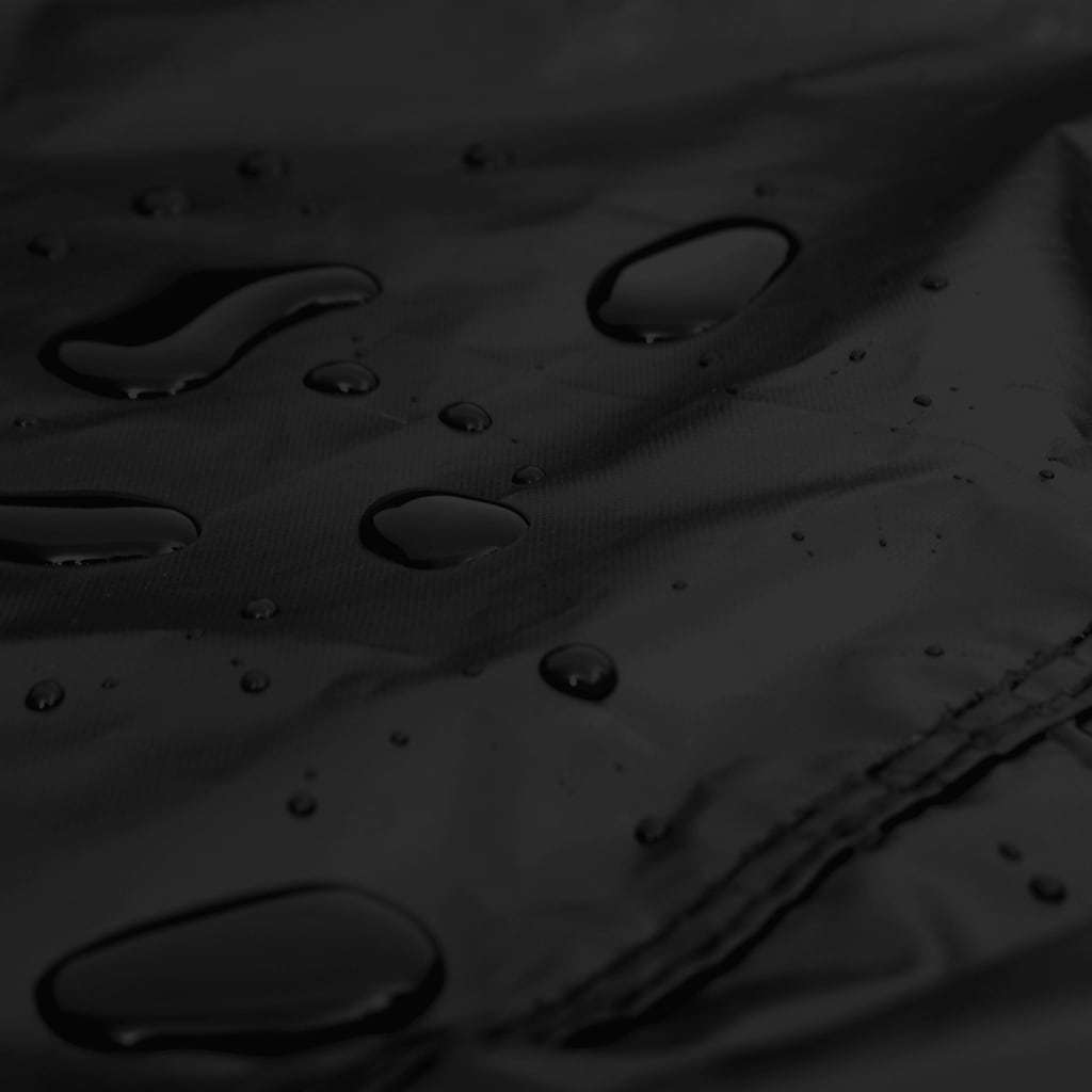 Κουκούλα Μηχανής Μαύρη 245x105x125 εκ. Ύφασμα Oxford 210D