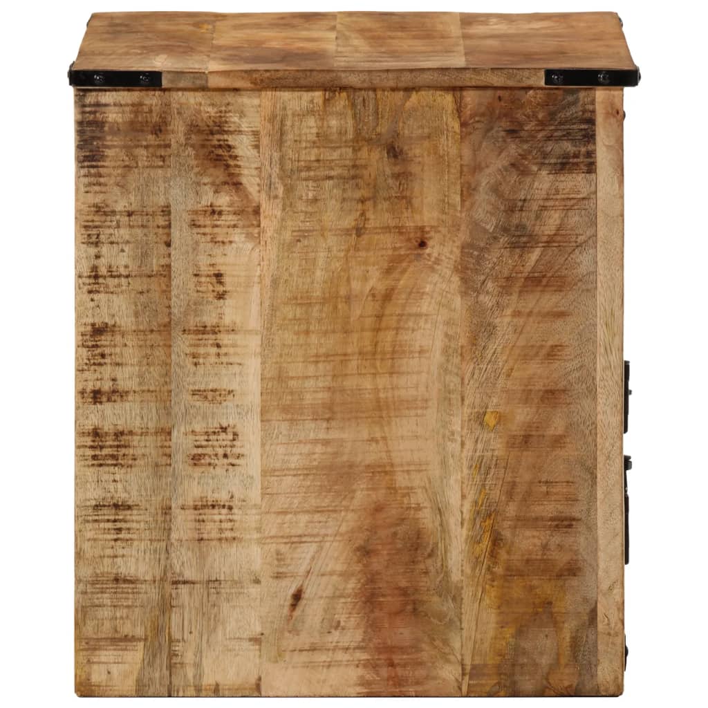 Κομοδίνο 45x40x45 εκ. από Μασίφ Ξύλο Μάνγκο