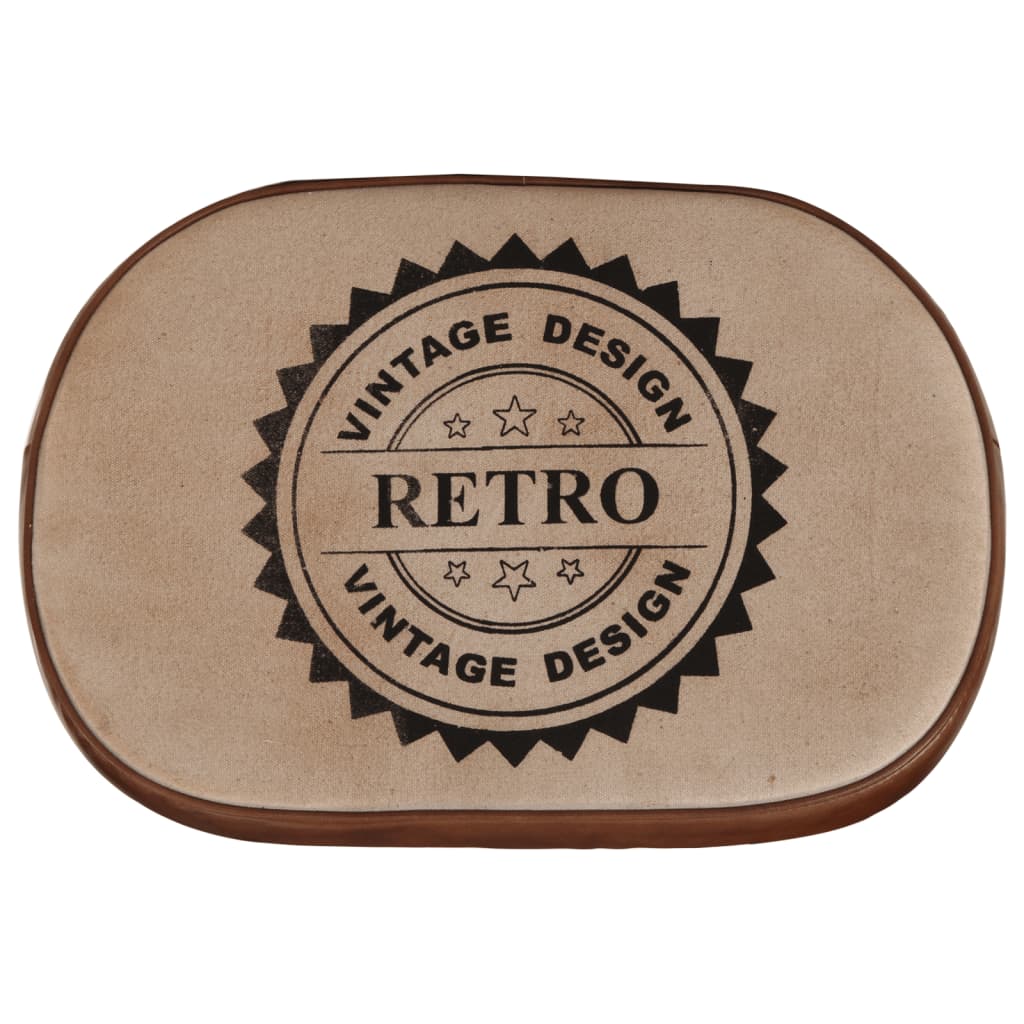 Σκαμπό Μπαρ 2 τεμ. Σκούρο Καφέ 40x29,5x53 εκ.