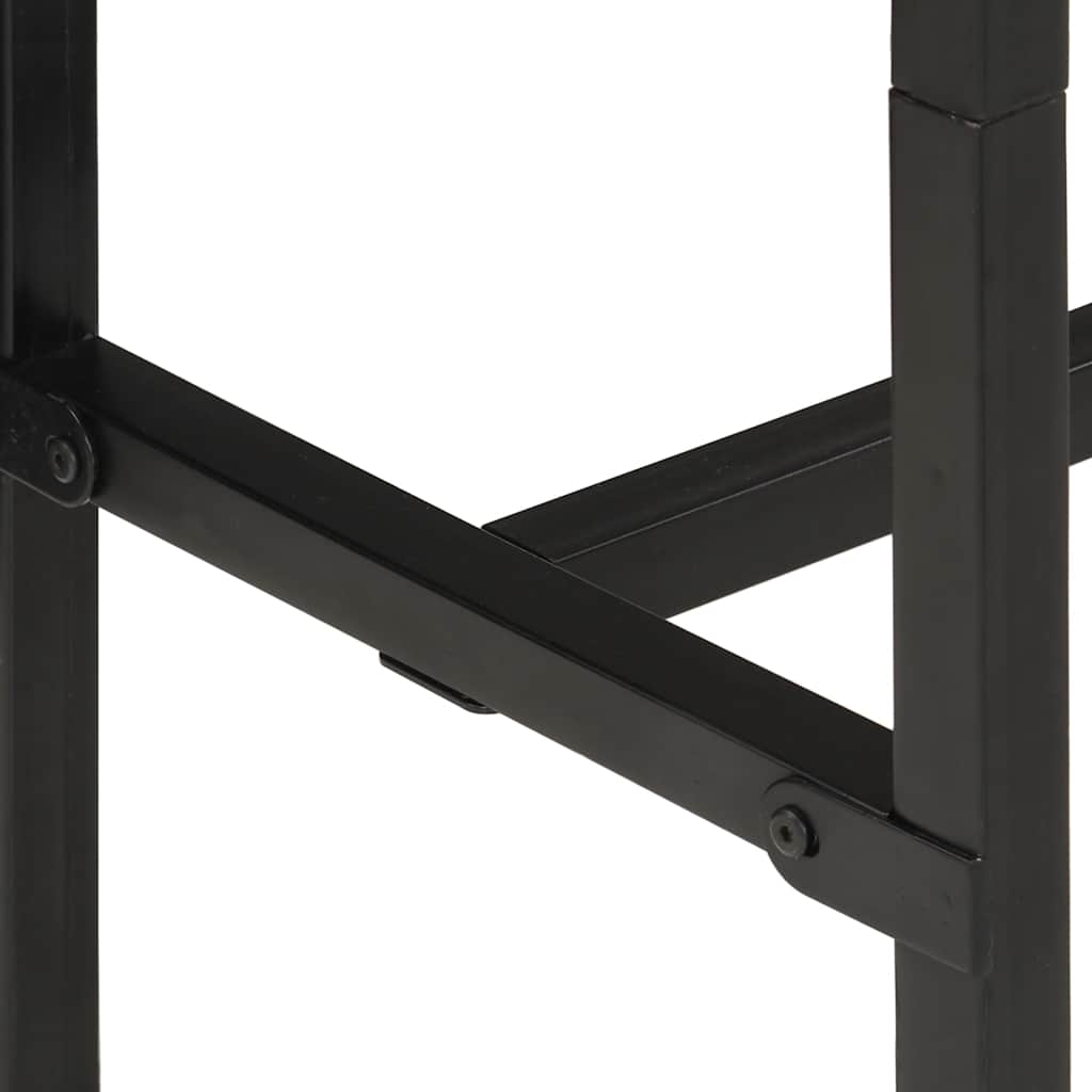 Τραπέζι Μπαρ 150x55x107 εκ. από Ακατέργαστο Μασίφ Ξύλο Μάνγκο