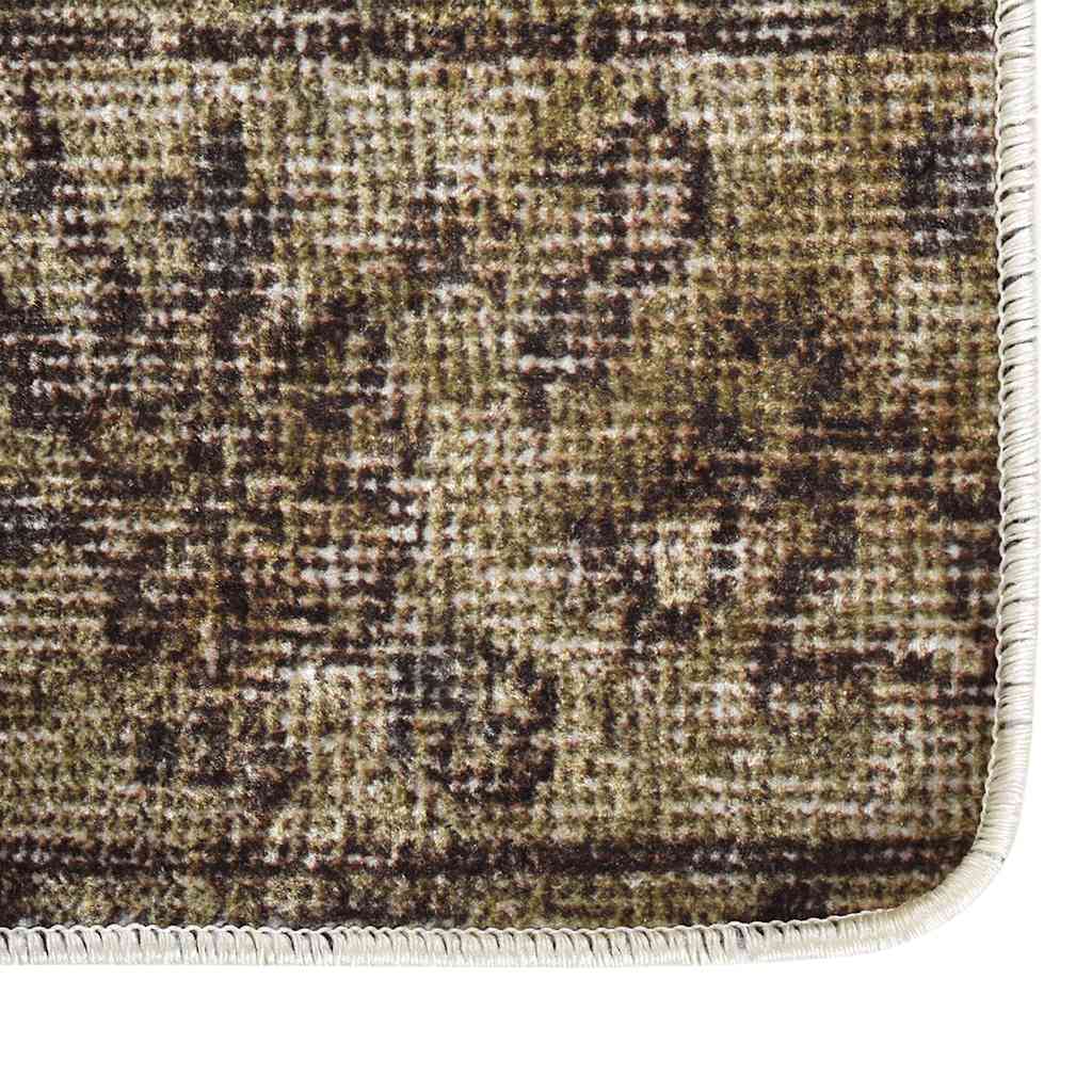 Χαλί Πλενόμενο Αντιολισθητικό Patchwork Πολύχρωμο 120 x 170 εκ.
