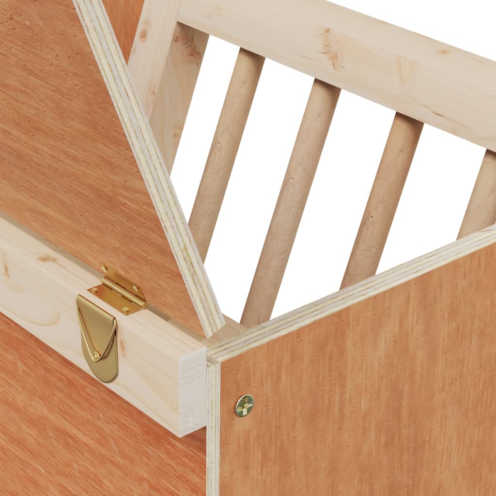 Ταΐστρα Κουνελιών 25 x 18,5 x 20,5 εκ. από Μασίφ Ξύλο Ελάτης - PAKOBAZAAR