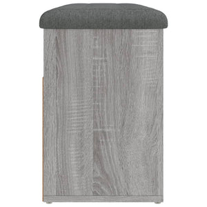 Παπουτσοθήκη Γκρι Sonoma 82x32x45,5 εκ. από Επεξεργασμένο Ξύλο - Pakobazaar