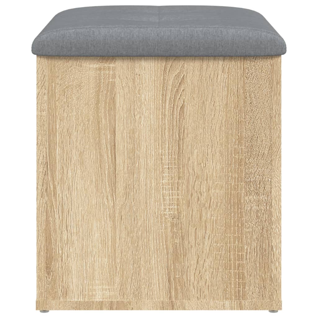 Πάγκος Αποθήκευσης Sonoma Δρυς 42x42x45 εκ. από Τεχνητό Ξύλο - Pakobazaar