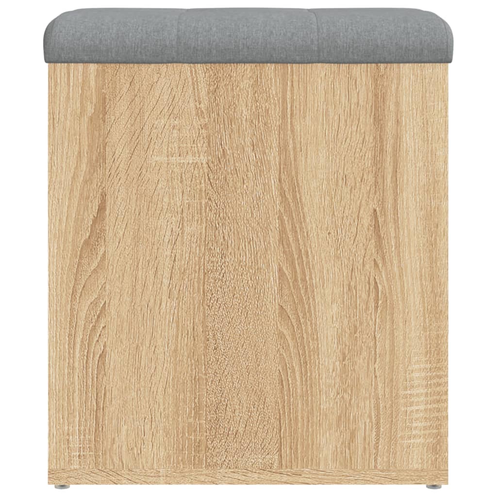 Πάγκος Αποθήκευσης Sonoma Δρυς 42x42x45 εκ. από Τεχνητό Ξύλο - Pakobazaar