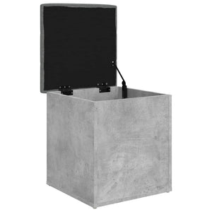 Παγκάκι Αποθήκευσης Γκρι Σκυροδεμ. 42x42x45 εκ. Επεξεργ. Ξύλο - Pakobazaar