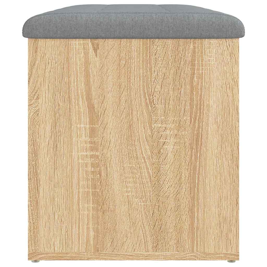 Πάγκος Αποθήκευσης Sonoma Δρυς 82 x 42 x 45 εκ. από Τεχνητό Ξύλο - Pakobazaar